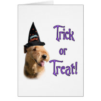 Airedale Terrier Trick Greeting Cards