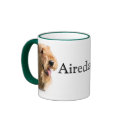 Airedale Terrier Trivia Mug by GreyWolfCreation Airedale Terrier Trivia Mug