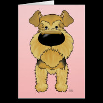 Airedale Terrier Valentine cards