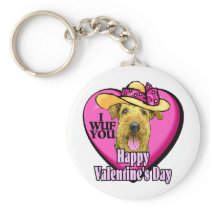 Airedale Terrier Valentines Gifts Key Chains