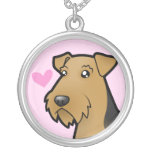 Airedale Terrier / Welsh Terrier Love Necklace