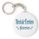 Airedale Terriers Forever Keychain