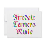 Airedale Terriers Rule Invites