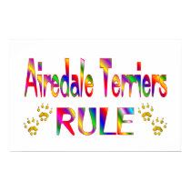 Airedale Terriers Rule posters by TLArnold4 Airedale Terriers Rule posters