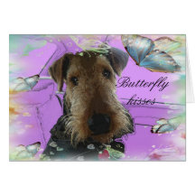 Airedale Terrirer Greeting Greeting Card