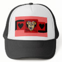 Airedale Valentine hats by Airedales_by_Joanne Airedale Valentine hats