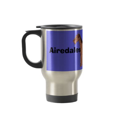 Airedales Rule Coffee Mugs by knewfy
