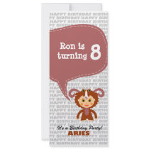 Aires Invitation Birthday Party