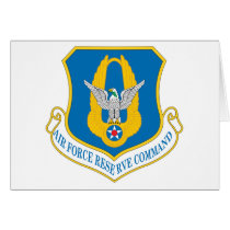 Airforce Reserve Greeting Card cards