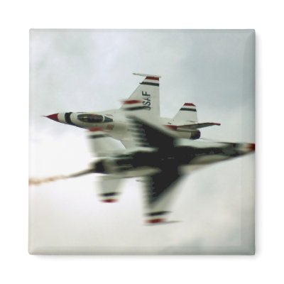 AirForce Thunderbirds Refrigerator Magnets by cshphotos