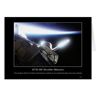 Airglow Effect in Earth's Atmosphere Card by Space_Exploration
