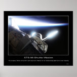 Airglow Effect in Earth's Atmosphere Poster
