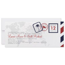 Airline Boarding Pass Invitation