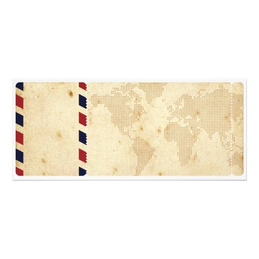 Airline Boarding Pass Ticket Wedding Invitation