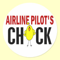 Airline Pilot’s Chick stickers