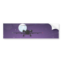 airline takeoff bumper stickers