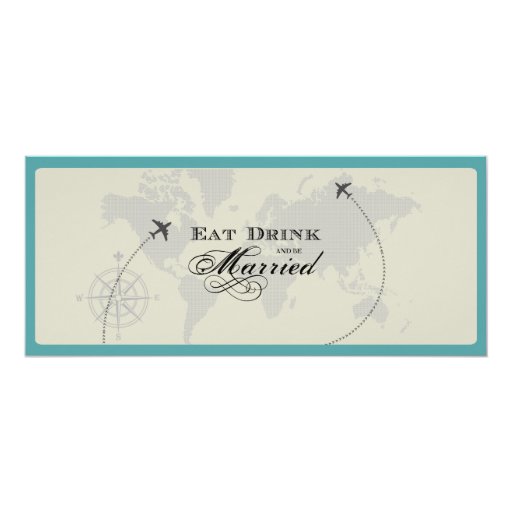 Airline Ticket Wedding Invitation UNLOCKED