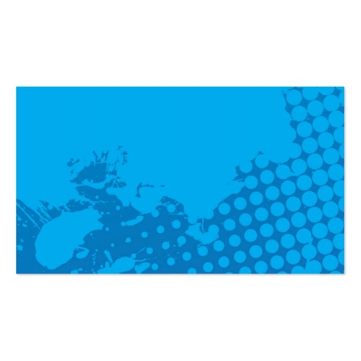 Airline Vacation Travel Abstract Halftone Business Card Template (back side)