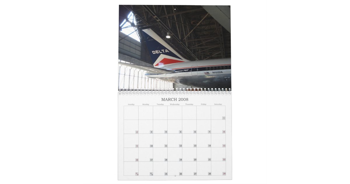 Airliners Calendar Zazzle