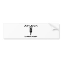 Airlock Sniffer Bumper Sticker