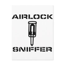 Airlock Sniffer postcards