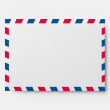 Airmail 5x7 envelopes