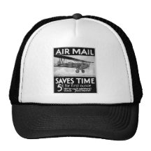 Airmail Poster Mesh Hat