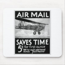Airmail Poster Mouse Pads