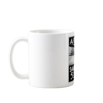 Airmail Poster Coffee Mug