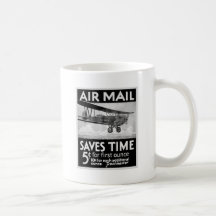 Airmail Poster Mugs