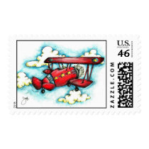 AIRMAIL...Up, Up, and AWAY! stamps