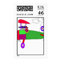 airplane 300dpi  postage