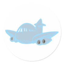 Airplane airplane sticker