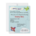 Airplane Arrival Personalized Invitations