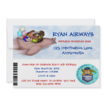 Airplane Birthday Invitation