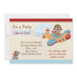Airplane Birthday Party Invitation