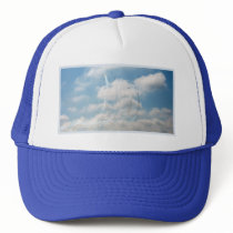 Airplane Blue Sky Cap Hat Series 1
