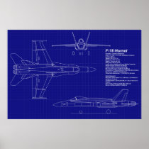 Airplane Blueprints | F-18 Hornet