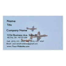 Airplane Business Card