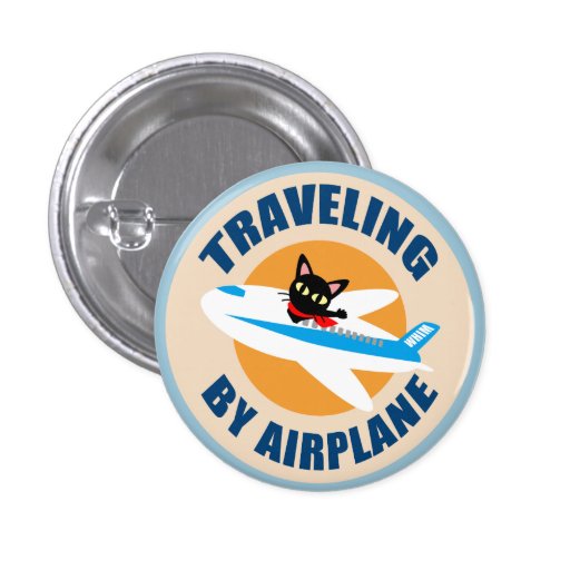 Airplane Button Zazzle