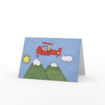 Airplane Greeting Cards