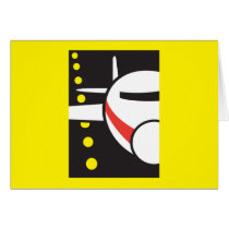 Airplane Greeting Card