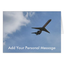 Airplane Card cards