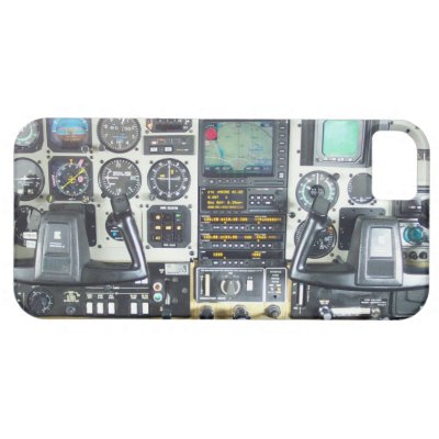 Airplane cockpit iPhone 5 cover