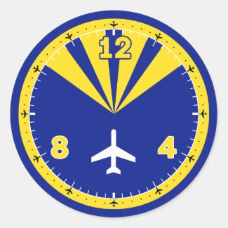 Airplane Design Stickers