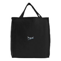 Airplane embroidered bags by ZazzleEmbroidery Airplane embroidered bags