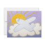 Airplane Flying Home Personalized Invitation