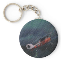 Airplane items key chain