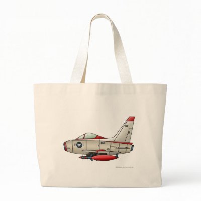 Airplane Jet Fighter Military Aircraft Bags/Totes by art1st