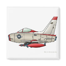 Airplane Jet Fighter Military Aircraft Magnets